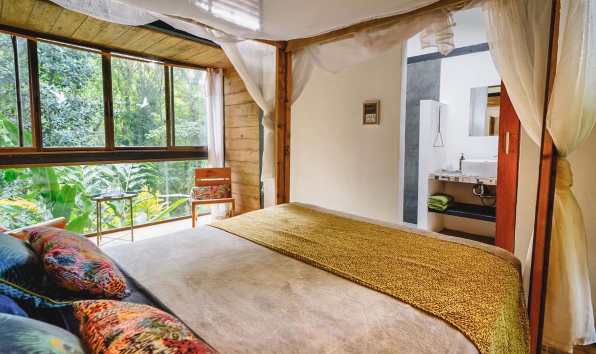 La Shamana - Ecological Concept In Jungle Villa Cahuita Phòng bức ảnh